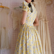 Load image into Gallery viewer, 1930's Cotton Folk Print Dress