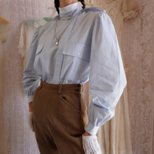 Load image into Gallery viewer, Early 1980's Pin Striped Gucci Blouse