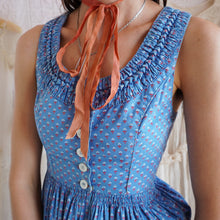 Load image into Gallery viewer, Vintage 1940's Authentic Cotton Dirndl