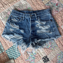 Load image into Gallery viewer, Vintage Distressed Levi's 501's Cut Offs