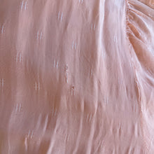 Load image into Gallery viewer, Vintage 1930's/40's Peach Rayon Dress