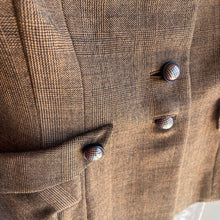 Load image into Gallery viewer, Vintage 1940's Plaid Wool Blazer