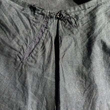 Load image into Gallery viewer, Antique Black Cotton Petticoat