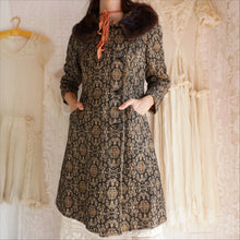 Load image into Gallery viewer, Vintage 1960's Tapestry Pea Coat