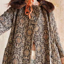 Load image into Gallery viewer, Vintage 1960's Tapestry Pea Coat