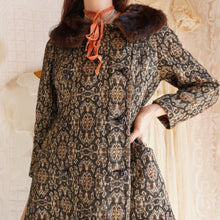 Load image into Gallery viewer, Vintage 1960's Tapestry Pea Coat