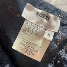 Load image into Gallery viewer, Fuzzi Black Lace Blouse