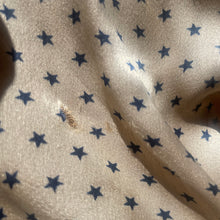 Load image into Gallery viewer, 1930's Rayon Satin Star Print Dress