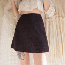 Load image into Gallery viewer, Jacquard Wool and Silk Mini Skirt