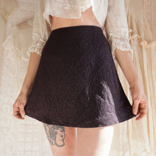 Load image into Gallery viewer, Jacquard Wool and Silk Mini Skirt