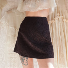 Load image into Gallery viewer, Jacquard Wool and Silk Mini Skirt