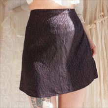 Load image into Gallery viewer, Jacquard Wool and Silk Mini Skirt