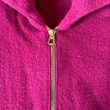 Load image into Gallery viewer, 1930's Wool Zip Up Dressing Gown