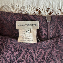 Load image into Gallery viewer, Jacquard Wool and Silk Mini Skirt