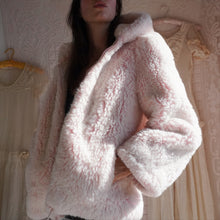 Load image into Gallery viewer, 1970's Baby Pink Teddy Bear Jacket