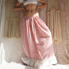 Load image into Gallery viewer, Vintage Cotton Candy Striped Skirt
