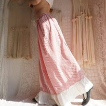 Load image into Gallery viewer, Vintage Cotton Candy Striped Skirt