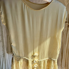 Load image into Gallery viewer, 1920's Cream Silk Clown Blouse