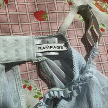 Load image into Gallery viewer, Baby Blue Lingerie Top with Ruffles