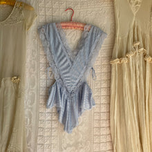 Load image into Gallery viewer, Vintage Powder Blue High Cut Teddy