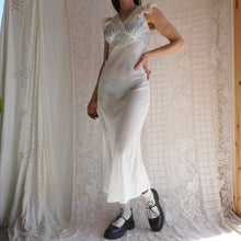 Load image into Gallery viewer, Vintage 1930's Semi Sheer Bias Cut Slip