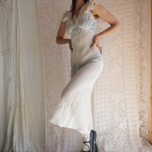Load image into Gallery viewer, Vintage 1930's Semi Sheer Bias Cut Slip