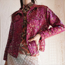 Load image into Gallery viewer, 1990's Floral Damask Jacket