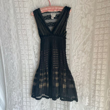 Load image into Gallery viewer, Y2K Illusion Mesh and Lace Dress