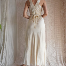 Load image into Gallery viewer, Beautiful 1930's Bias Cut Silk Slip Dress