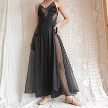 Load image into Gallery viewer, Vintage Cut Out Illusion Slip Dress