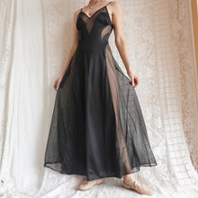 Load image into Gallery viewer, Vintage Cut Out Illusion Slip Dress