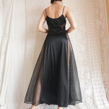 Load image into Gallery viewer, Vintage Cut Out Illusion Slip Dress