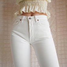 Load image into Gallery viewer, Vintage classic white Levi's 501's Straight Leg Jeans