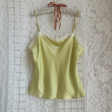 Load image into Gallery viewer, Vintage Citrine Silk Camisole