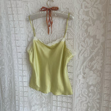 Load image into Gallery viewer, Vintage Citrine Silk Camisole