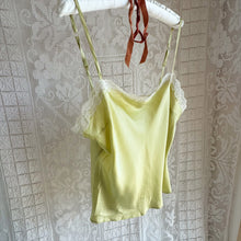 Load image into Gallery viewer, Vintage Citrine Silk Camisole