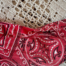 Load image into Gallery viewer, 1960's Sun Faded Cotton Bandana Halter Top