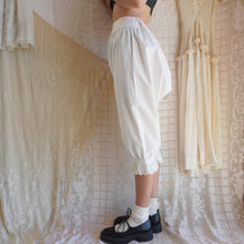 Load image into Gallery viewer, Antique Victorian Era Cotton Pantaloons