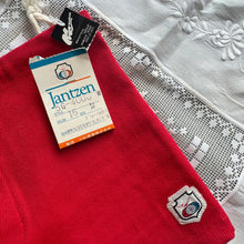Load image into Gallery viewer, 1960's Dead Stock Cherry Red Jantzen Shorts