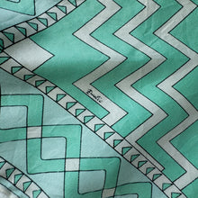 Load image into Gallery viewer, 1960's Pucci Art Deco Print Silk Scarf