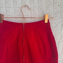Load image into Gallery viewer, Reworked 1950's Cherry Velveteen Bloomers
