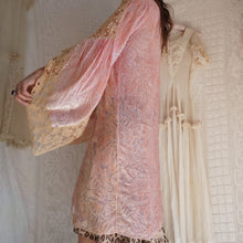 Load image into Gallery viewer, Wounded 1920's Velvet Burnout Flapper Dress