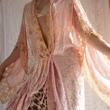 Load image into Gallery viewer, Wounded 1920's Velvet Burnout Flapper Dress