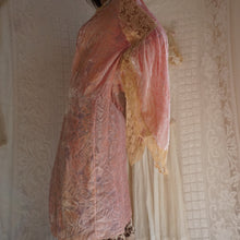 Load image into Gallery viewer, Wounded 1920's Velvet Burnout Flapper Dress