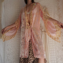 Load image into Gallery viewer, Wounded 1920's Velvet Burnout Flapper Dress