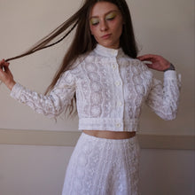 Load image into Gallery viewer, Late 60's Designer Embroidered Palazzo Set