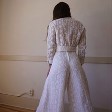 Load image into Gallery viewer, Late 60's Designer Embroidered Palazzo Set
