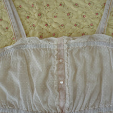 Load image into Gallery viewer, Handmade Antique Cotton Camisole