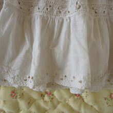 Load image into Gallery viewer, Handmade Antique Cotton Ruffle Camisole