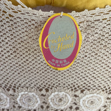 Load image into Gallery viewer, 1970's Hand Crocheted Textural Blouse